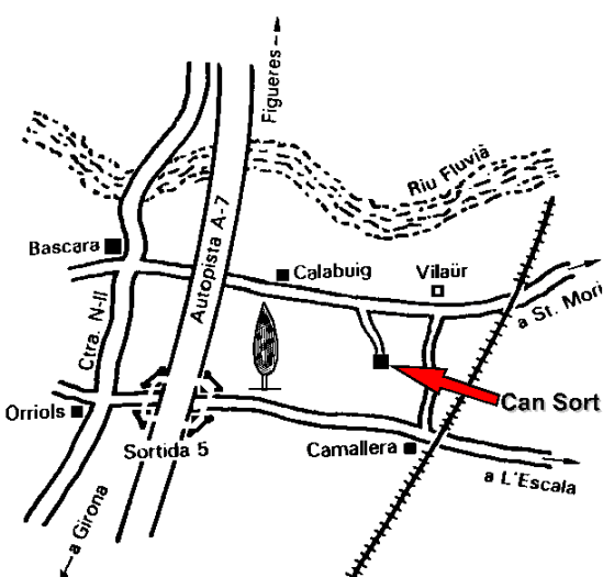 Mapa de la zona