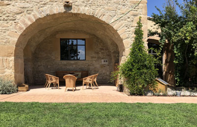 Detalle de la Masia Can Grau