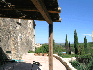 vista des de la casa